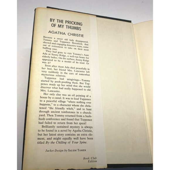 By the Pricking of My Thumbs by Agatha Christie BCE Edition 1968 Hardcover Book - Picture 2 of 11